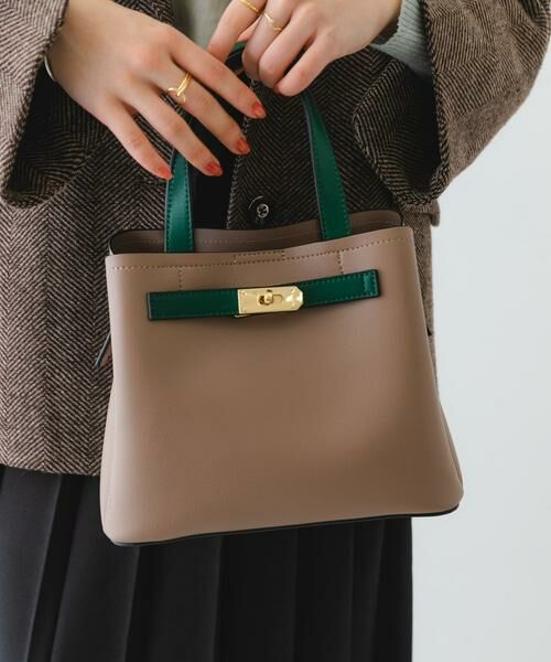 RODE SKO / ロデスコ ハンドバッグ | バイカラーベルトハンドバッグ | 詳細22