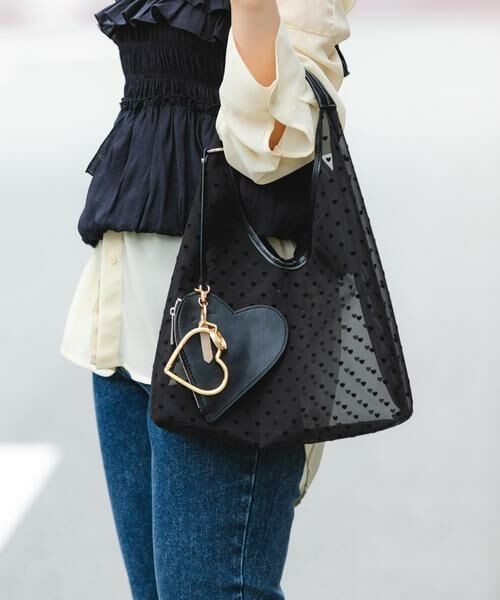 RODE SKO / ロデスコ ハンドバッグ | ハートシアーサンカクハンドバッグ | 詳細1