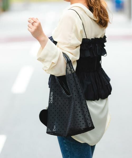 RODE SKO / ロデスコ ハンドバッグ | ハートシアーサンカクハンドバッグ | 詳細2