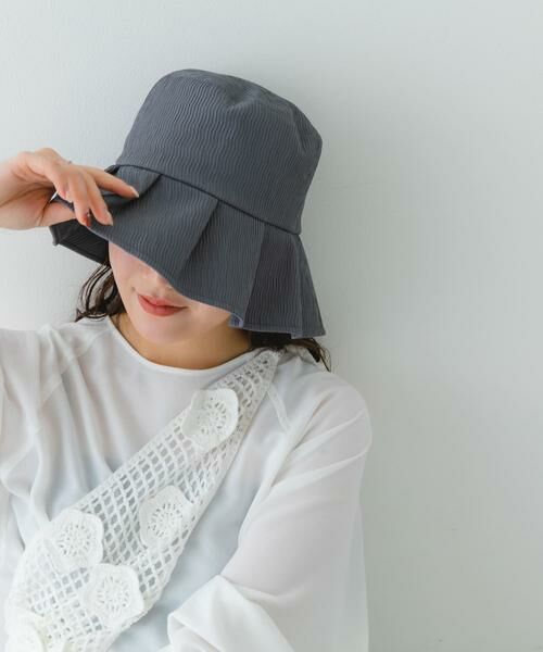 RODE SKO / ロデスコ ハット | ファブリックギャザーハット | 詳細10