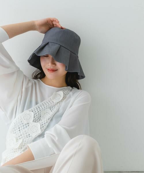 RODE SKO / ロデスコ ハット | ファブリックギャザーハット | 詳細12