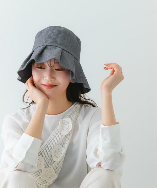 RODE SKO / ロデスコ ハット | ファブリックギャザーハット | 詳細13