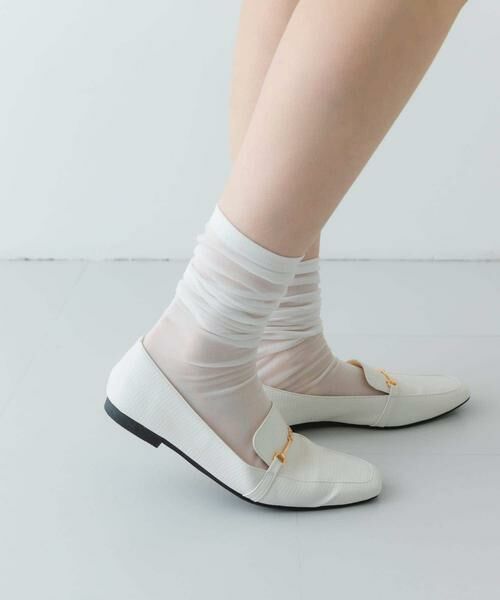 RODE SKO / ロデスコ フラットシューズ | 『MADE IN JAPAN』 スクエアトゥ細ビットローファー | 詳細3