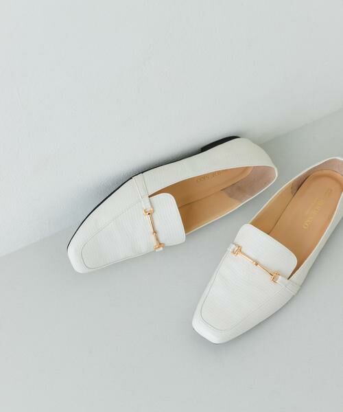 RODE SKO / ロデスコ フラットシューズ | 『MADE IN JAPAN』 スクエアトゥ細ビットローファー | 詳細9