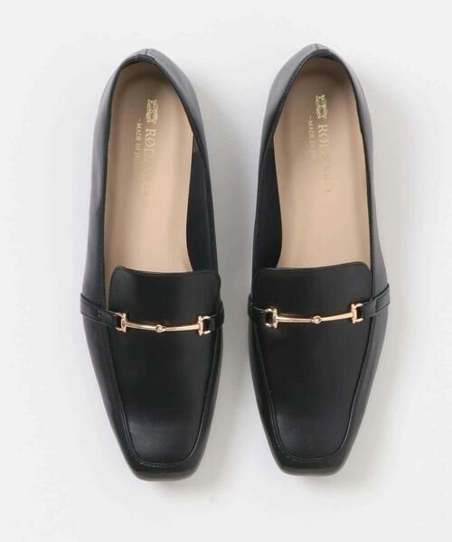 RODE SKO / ロデスコ フラットシューズ | 『MADE IN JAPAN』 スクエアトゥ細ビットローファー | 詳細24