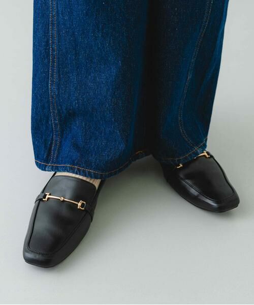 RODE SKO / ロデスコ フラットシューズ | 『MADE IN JAPAN』 スクエアトゥ細ビットローファー | 詳細14