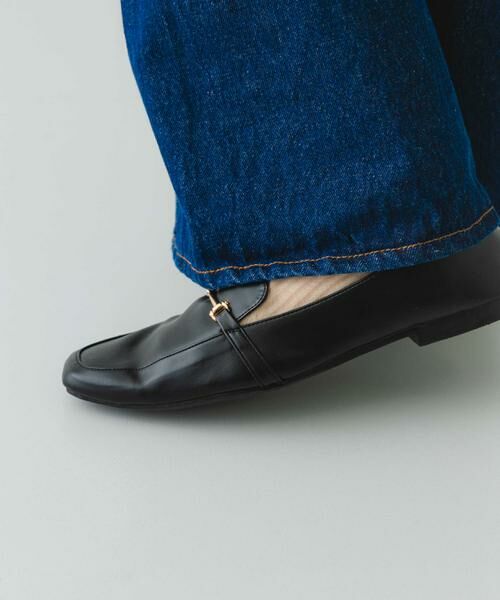 RODE SKO / ロデスコ フラットシューズ | 『MADE IN JAPAN』 スクエアトゥ細ビットローファー | 詳細15