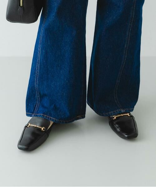 RODE SKO / ロデスコ フラットシューズ | 『MADE IN JAPAN』 スクエアトゥ細ビットローファー | 詳細16