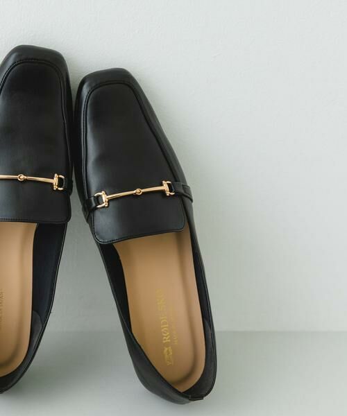 RODE SKO / ロデスコ フラットシューズ | 『MADE IN JAPAN』 スクエアトゥ細ビットローファー | 詳細20