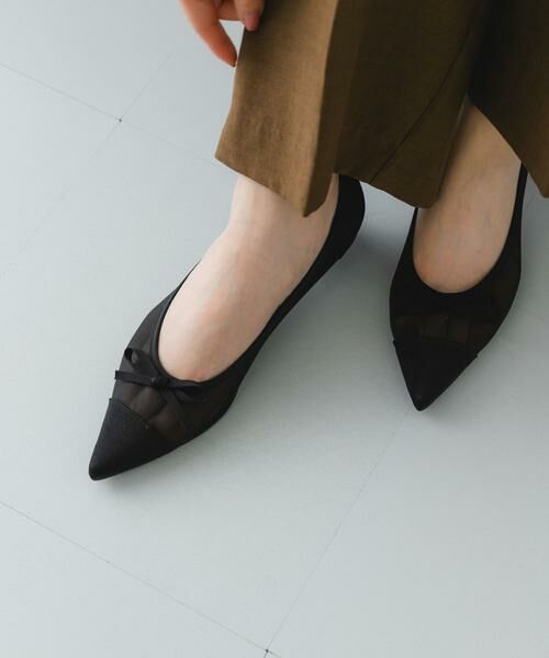 RODE SKO / ロデスコ バレエシューズ | 『MADE IN JAPAN』ポインテッドシアーフラットシューズ | 詳細1