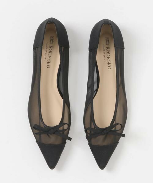 RODE SKO / ロデスコ バレエシューズ | 『MADE IN JAPAN』ポインテッドシアーフラットシューズ | 詳細14