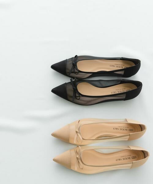 RODE SKO / ロデスコ バレエシューズ | 『MADE IN JAPAN』ポインテッドシアーフラットシューズ | 詳細8