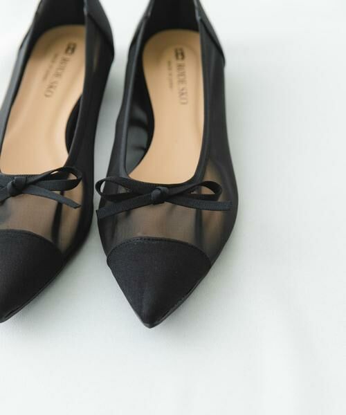 RODE SKO / ロデスコ バレエシューズ | 『MADE IN JAPAN』ポインテッドシアーフラットシューズ | 詳細9