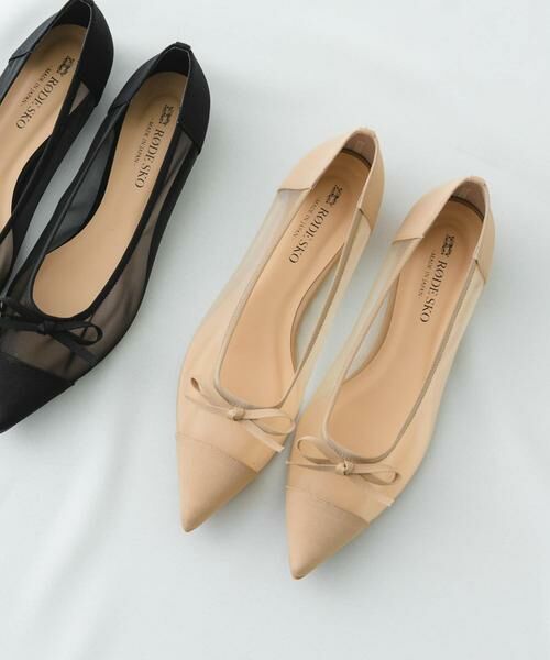 RODE SKO / ロデスコ バレエシューズ | 『MADE IN JAPAN』ポインテッドシアーフラットシューズ | 詳細27