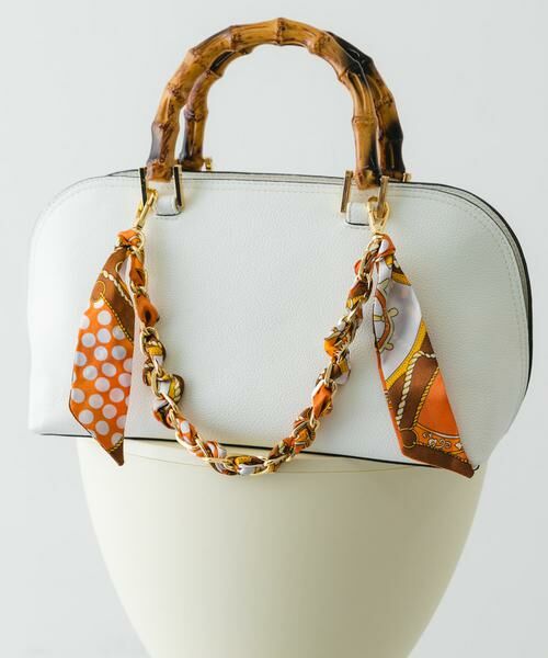 RODE SKO/ロデスコ スカーフチャーム オレンジ one