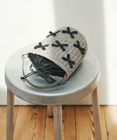 RODE SKO / ロデスコ ショルダーバッグ | リボンバスケットショルダーバッグ