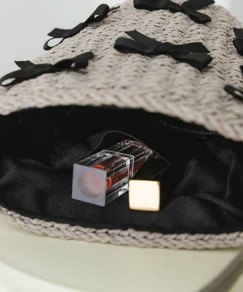 RODE SKO / ロデスコ ショルダーバッグ | リボンバスケットショルダーバッグ | 詳細12