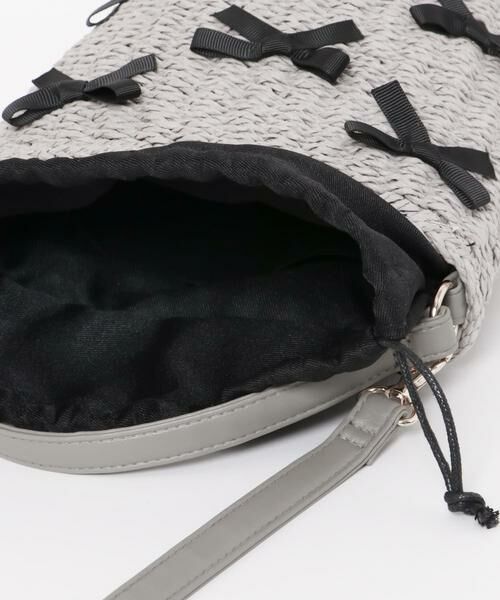 RODE SKO / ロデスコ ショルダーバッグ | リボンバスケットショルダーバッグ | 詳細14