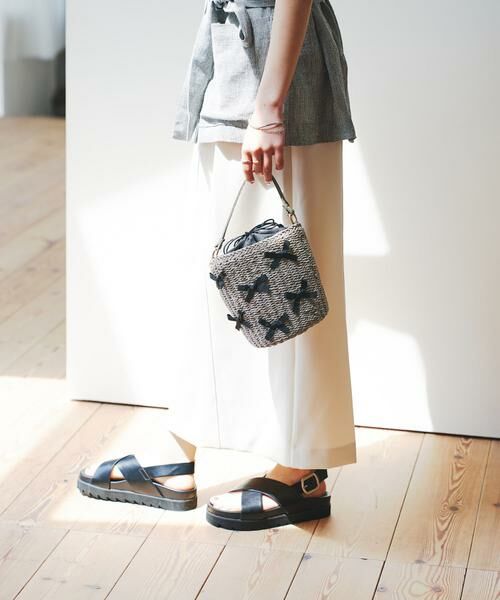 RODE SKO / ロデスコ ショルダーバッグ | リボンバスケットショルダーバッグ | 詳細2