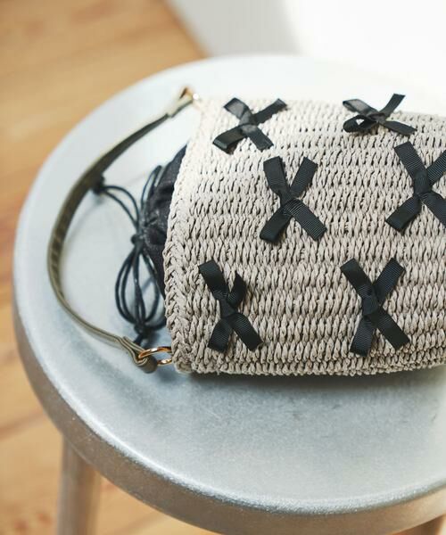 RODE SKO / ロデスコ ショルダーバッグ | リボンバスケットショルダーバッグ | 詳細8