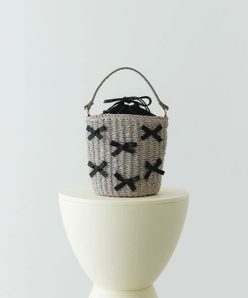 RODE SKO / ロデスコ ショルダーバッグ | リボンバスケットショルダーバッグ | 詳細9