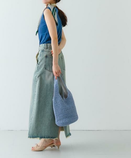 RODE SKO / ロデスコ トートバッグ | コマ編みペーパートートバッグ | 詳細10