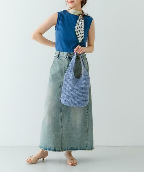 RODE SKO / ロデスコ トートバッグ | コマ編みペーパートートバッグ | 詳細11