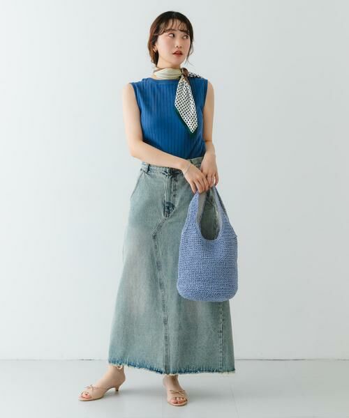 RODE SKO / ロデスコ トートバッグ | コマ編みペーパートートバッグ | 詳細12