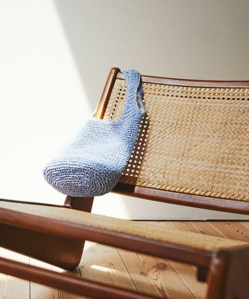 RODE SKO / ロデスコ トートバッグ | コマ編みペーパートートバッグ | 詳細2