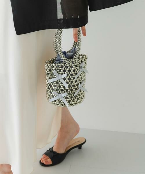RODE SKO / ロデスコ ハンドバッグ | リボンビーズバッグ | 詳細11