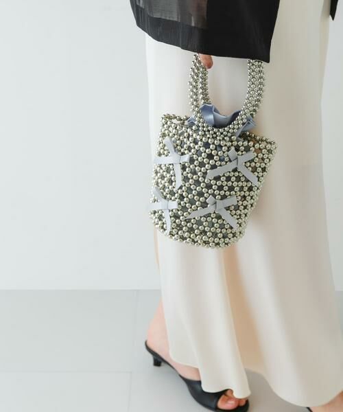 RODE SKO / ロデスコ ハンドバッグ | リボンビーズバッグ | 詳細12