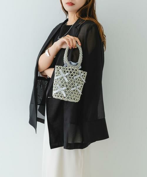 RODE SKO / ロデスコ ハンドバッグ | リボンビーズバッグ | 詳細9