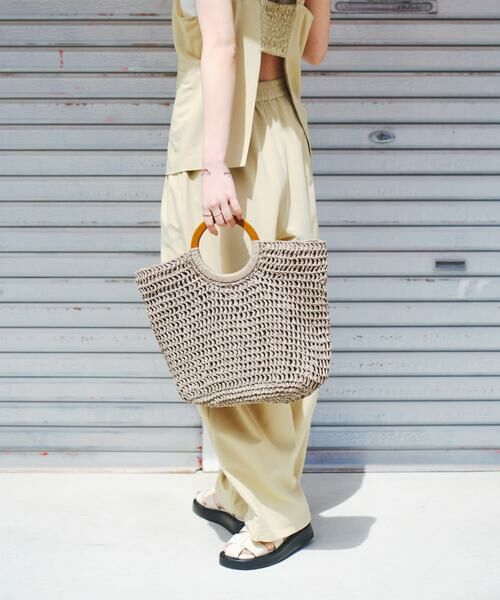 RODE SKO / ロデスコ トートバッグ | ウッドハンドルペーパーバッグ | 詳細18