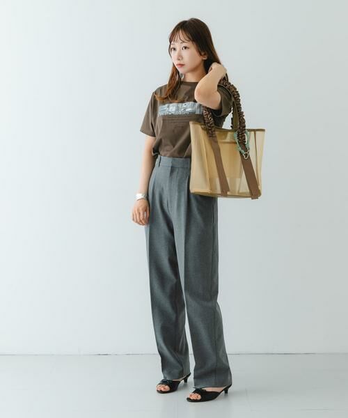 RODE SKO / ロデスコ トートバッグ | フリルハンドルシアーバッグ | 詳細11