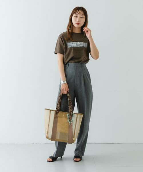 RODE SKO / ロデスコ トートバッグ | フリルハンドルシアーバッグ | 詳細12