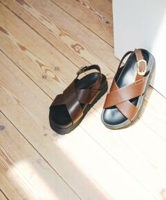 RODE SKO / ロデスコ サンダル | フットベッドクロスサンダル