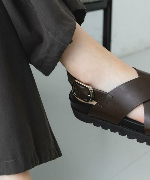 RODE SKO / ロデスコ サンダル | フットベッドクロスサンダル | 詳細1