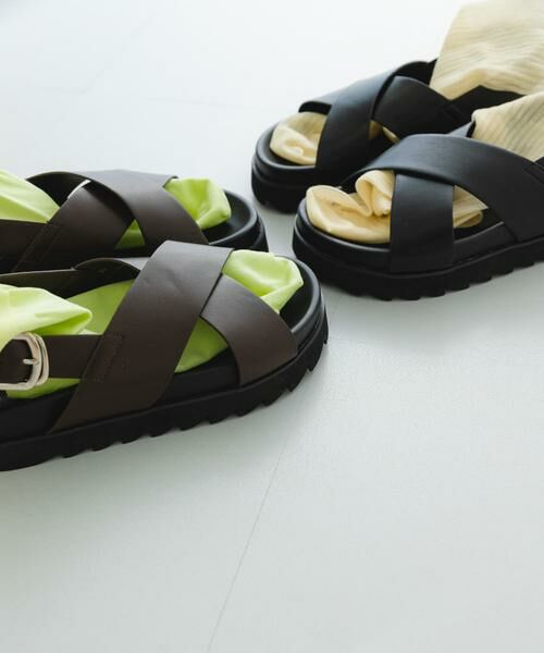 RODE SKO / ロデスコ サンダル | フットベッドクロスサンダル | 詳細12