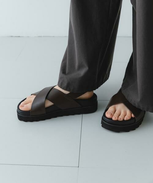 RODE SKO / ロデスコ サンダル | フットベッドクロスサンダル | 詳細5