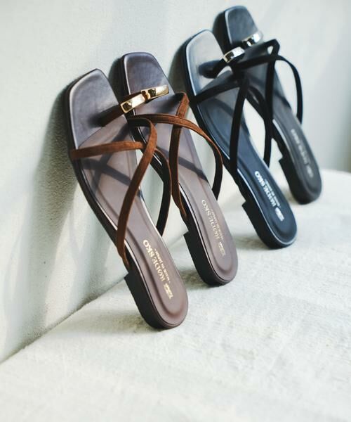 RODE SKO / ロデスコ サンダル | 『MADE IN JAPAN』プチメタルクロスフラットサンダル | 詳細11