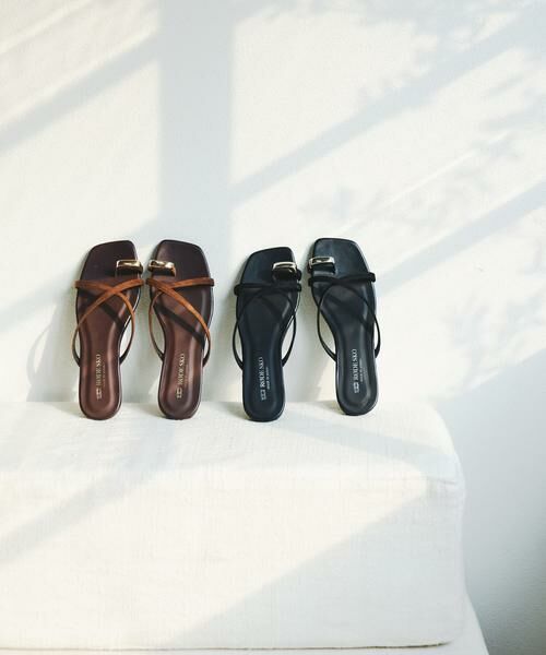 RODE SKO / ロデスコ サンダル | 『MADE IN JAPAN』プチメタルクロスフラットサンダル | 詳細12