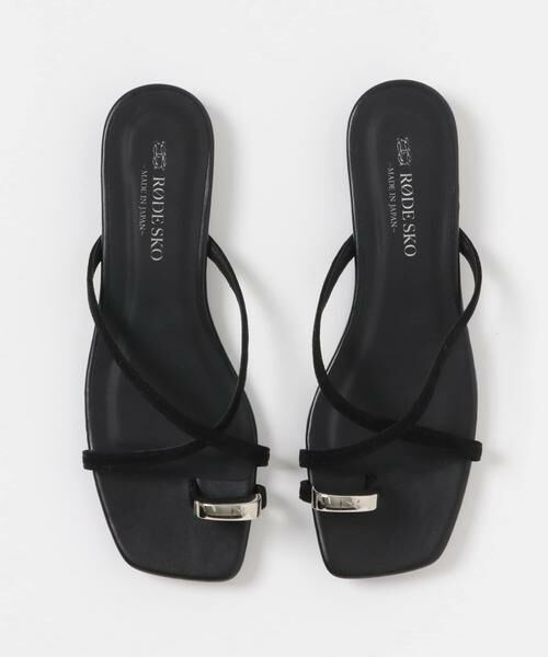 RODE SKO / ロデスコ サンダル | 『MADE IN JAPAN』プチメタルクロスフラットサンダル | 詳細25