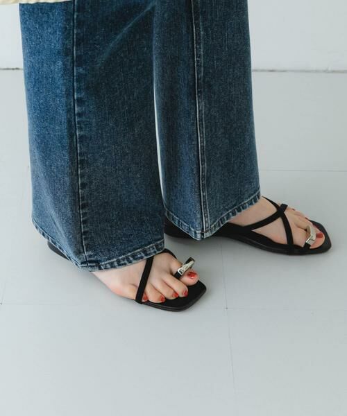 RODE SKO / ロデスコ サンダル | 『MADE IN JAPAN』プチメタルクロスフラットサンダル | 詳細17