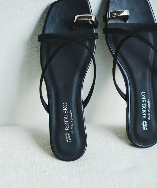 RODE SKO / ロデスコ サンダル | 『MADE IN JAPAN』プチメタルクロスフラットサンダル | 詳細22