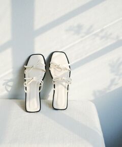 RODE SKO / ロデスコ サンダル | 『MADE IN JAPAN』ダブルリボンフラットサンダル