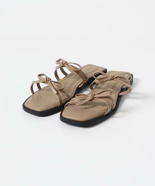 RODE SKO / ロデスコ サンダル | 『MADE IN JAPAN』ダブルリボンフラットサンダル | 詳細12