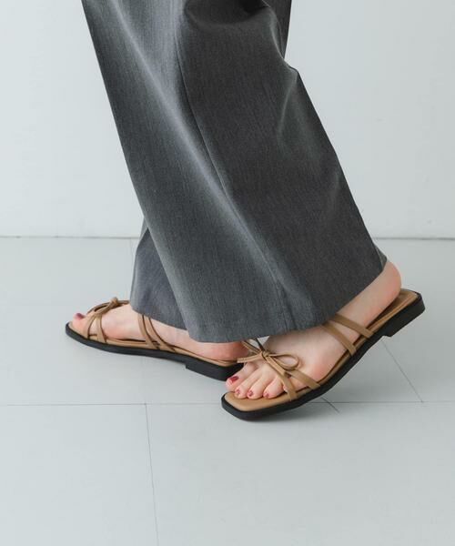 RODE SKO / ロデスコ サンダル | 『MADE IN JAPAN』ダブルリボンフラットサンダル | 詳細5