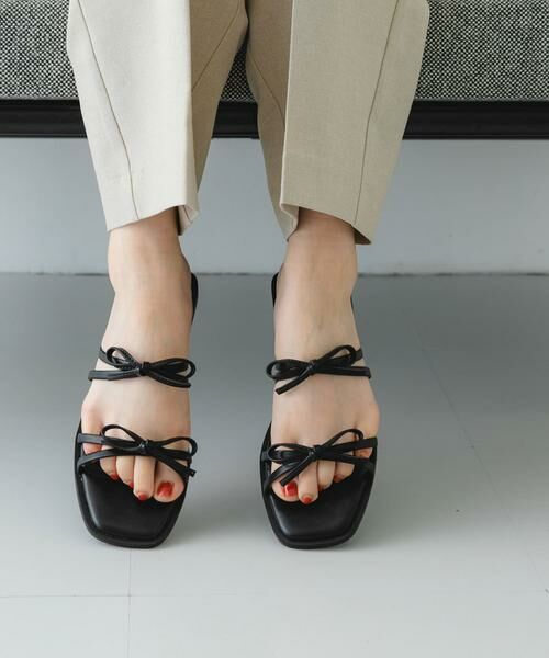 RODE SKO / ロデスコ サンダル | 『MADE IN JAPAN』ダブルリボンフラットサンダル | 詳細28