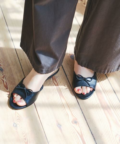 RODE SKO / ロデスコ サンダル | 『MADE IN JAPAN』リボンミュール | 詳細1