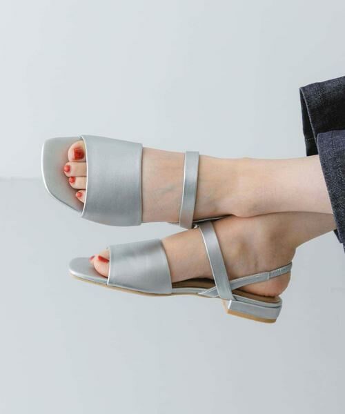 RODE SKO / ロデスコ サンダル | バックゴムサンダル（シルバー）